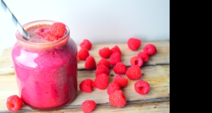 Raspberry and Cherry Smoothie