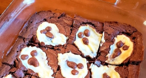 Ghost Cheesecake Brownies
