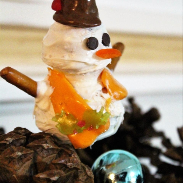 Snowman Cookie Pops