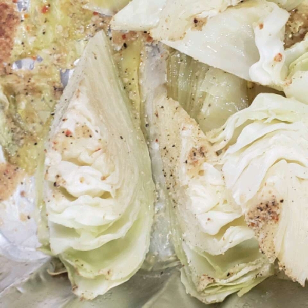 Summer Grilled Cabbage