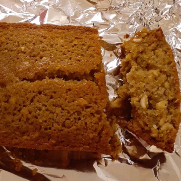 Peachie Peach Pecan Nut Bread