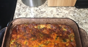 Spam and Cheese Casserole