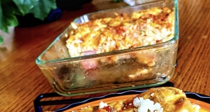 Mexican Ham and Cheese Breakfast Casserole