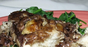 Chicken French with Escarole