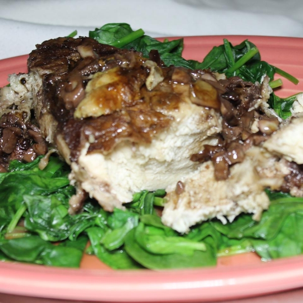Chicken French with Escarole