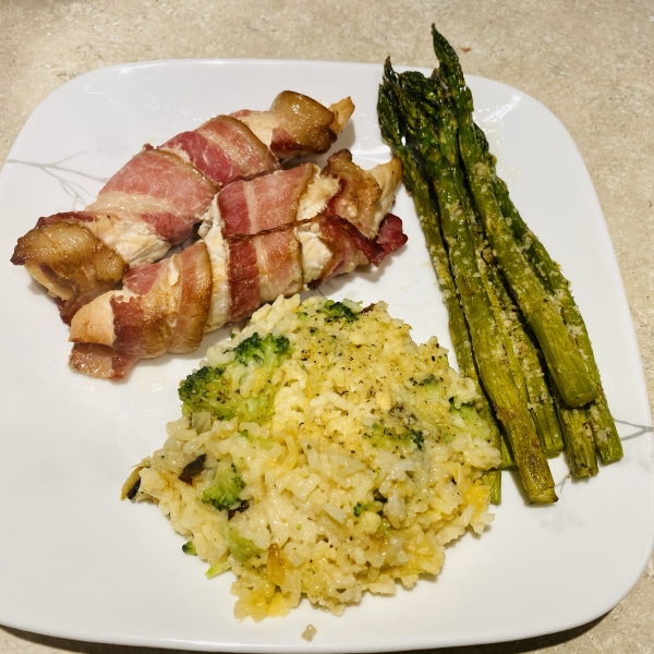 Grilled Chicken with Rosemary and Bacon