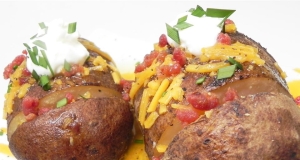 Loaded Hasselback Potatoes