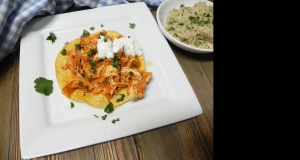 Instant Pot® Chicken Tinga Tostadas