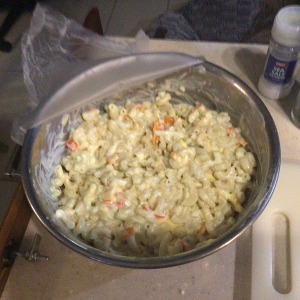Honey Mustard Macaroni Salad