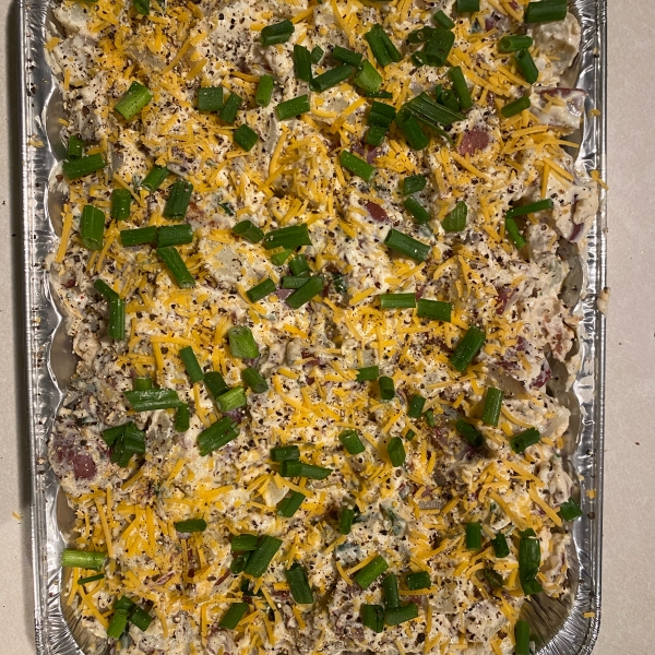 Loaded Baked Red Potato Salad