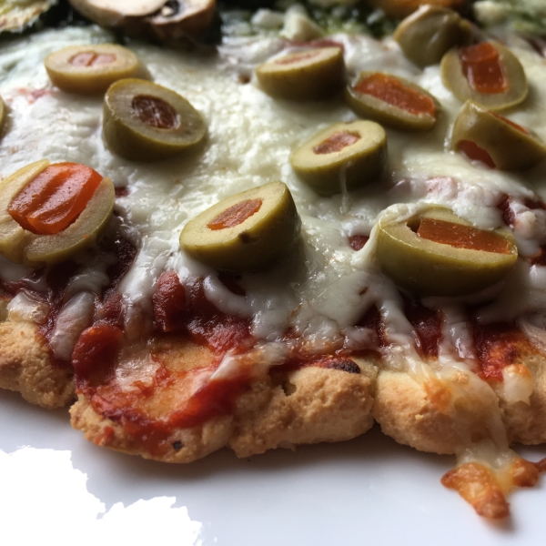 6-Ingredient Gluten-Free Paleo Pizza Crust