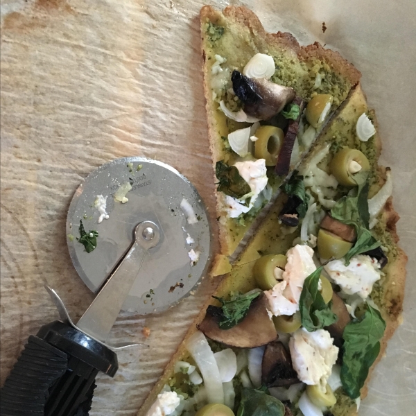 6-Ingredient Gluten-Free Paleo Pizza Crust