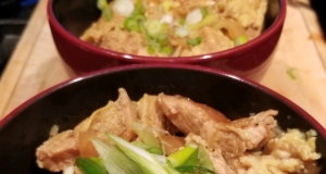 Oyakodon (Japanese Chicken and Egg Rice Bowl)
