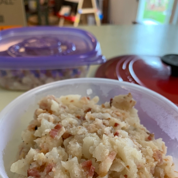 Bacon-Turnip Mash