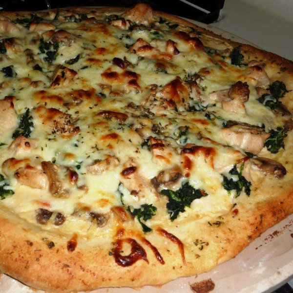 Thanksgiving Leftover Pizza