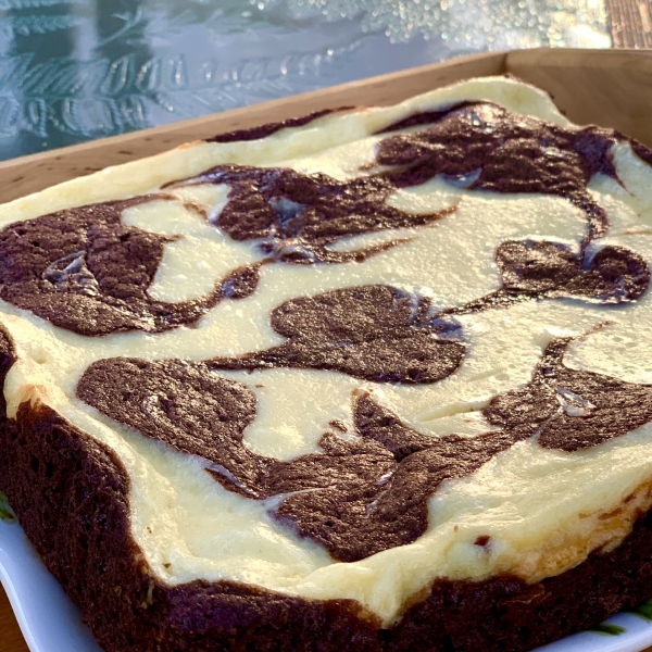 Decadent Mocha Cheesecake Brownies
