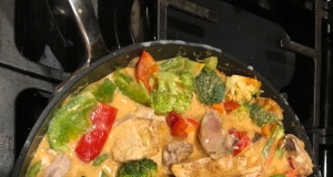 Panang Curry with Tofu and Vegetables