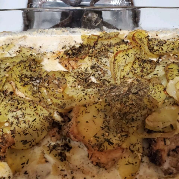 Chicken Dauphinois