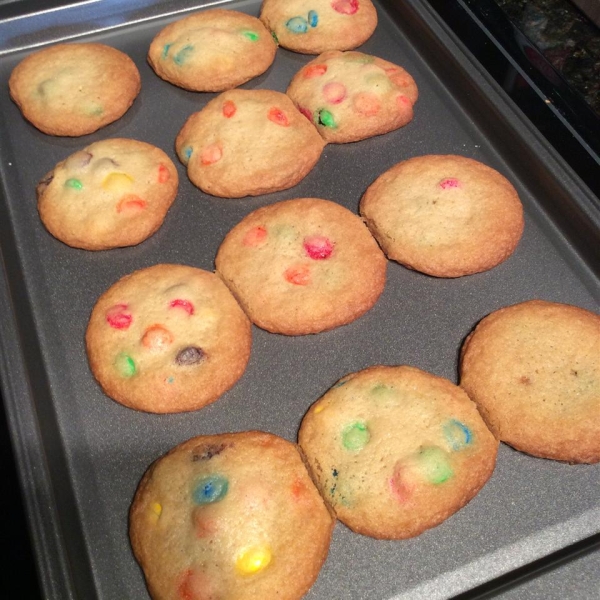 Candy-Coated Milk Chocolate Pieces Cookies II