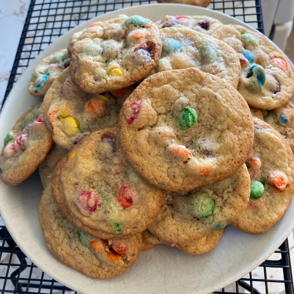 Candy-Coated Milk Chocolate Pieces Cookies II