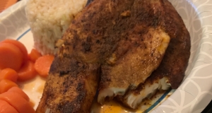Blackened Catfish and Spicy Rice