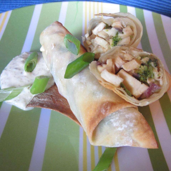 What the ELLE...Baked Egg Rolls