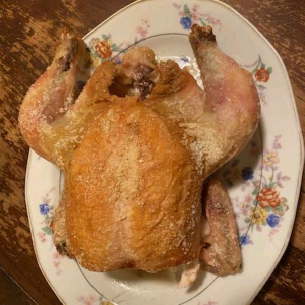 Chef John's Salt Roasted Chicken