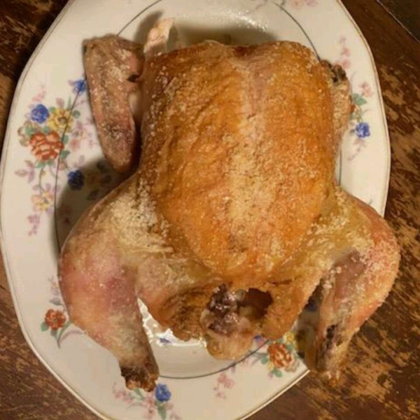 Chef John's Salt Roasted Chicken