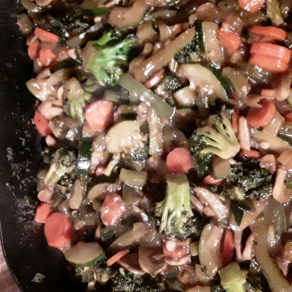 Stir-Fried Vegetables with Chicken or Pork