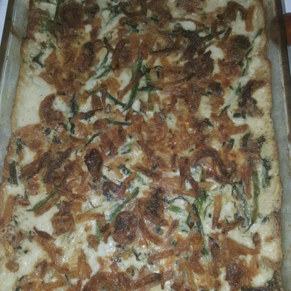 Spinach-Green Bean Casserole