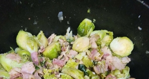 Brussels Sprouts with Bacon and Balsamic