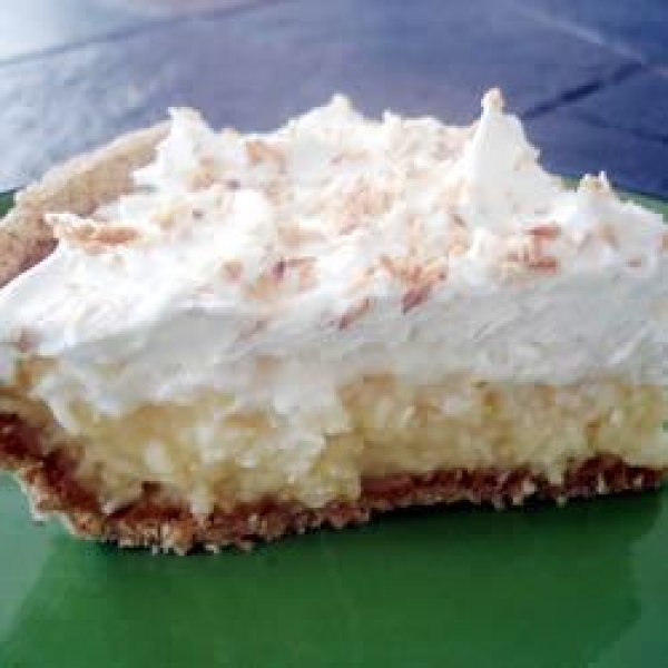 Light Coconut Pie