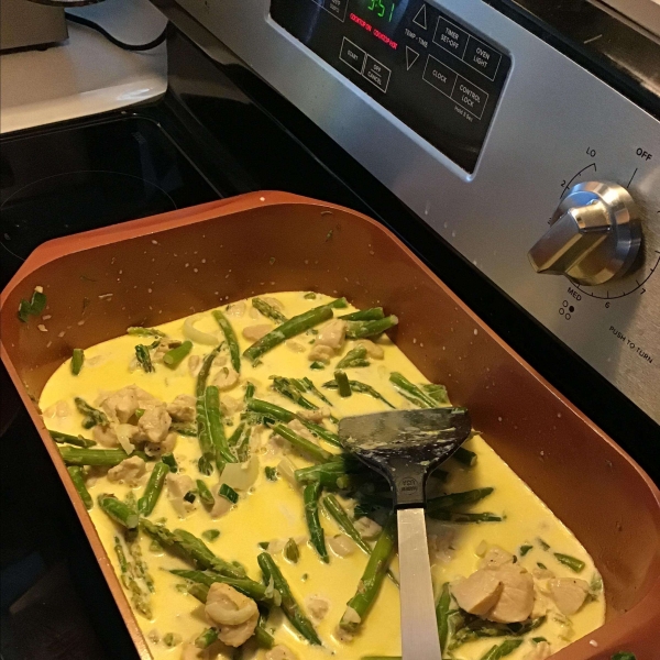 Creamy Asparagus Pasta