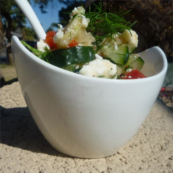 Cucumber Feta Salsa