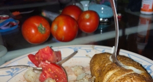 Garlic Baked Potato