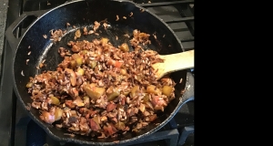 Rhubarb Wild Rice Pilaf