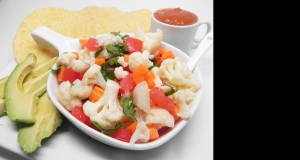 Easy Cauliflower Ceviche