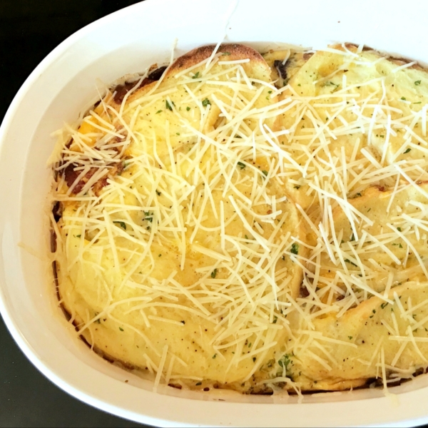 Bagel and Cheese Bake
