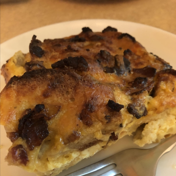 Bagel and Cheese Bake