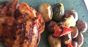 Grilled Greek Yogurt-Marinated Chicken