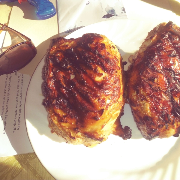 Grilled Greek Yogurt-Marinated Chicken