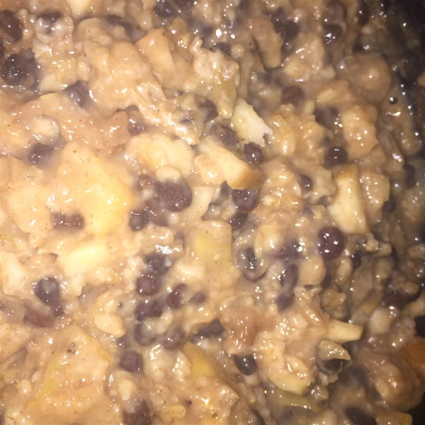 Apple Pie Oatmeal Breakfast
