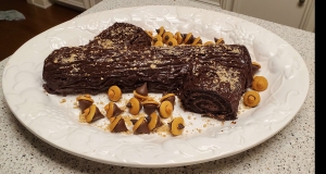 Chocolate Yule Log