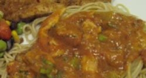 Pasta with Tomato Cream Sauce