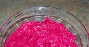 Puree of Fresh Beets with Horseradish