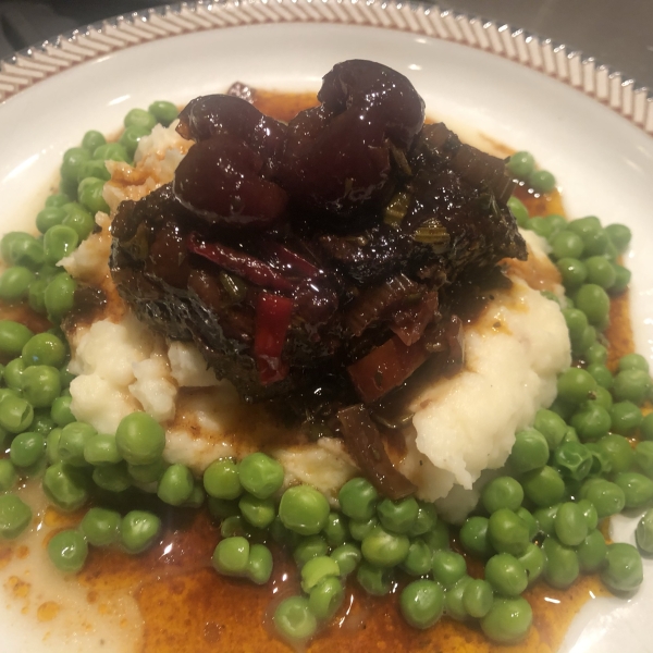 Cherry Balsamic Short Ribs