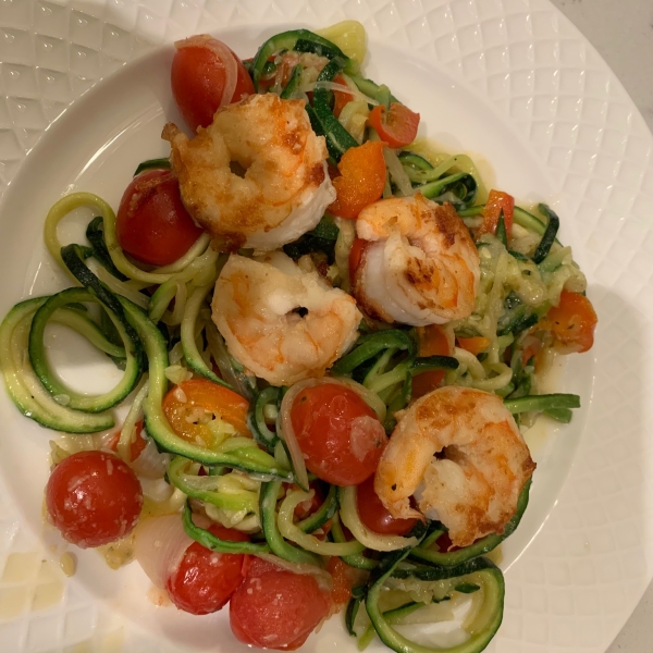 Zucchini Noodle Primavera