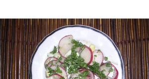 Radish Salad With Parsley & Chopped Eggs