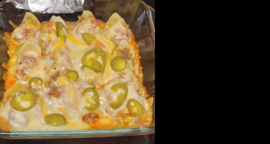 Tacos in Pasta Shells with Veggies