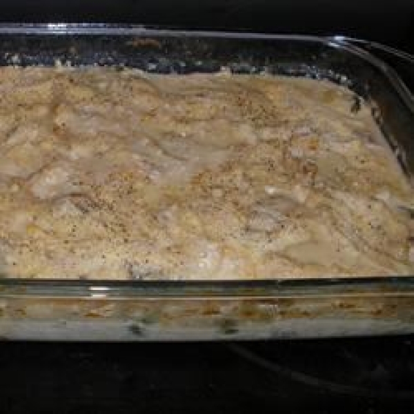 Chicken and Brussels Sprouts Casserole